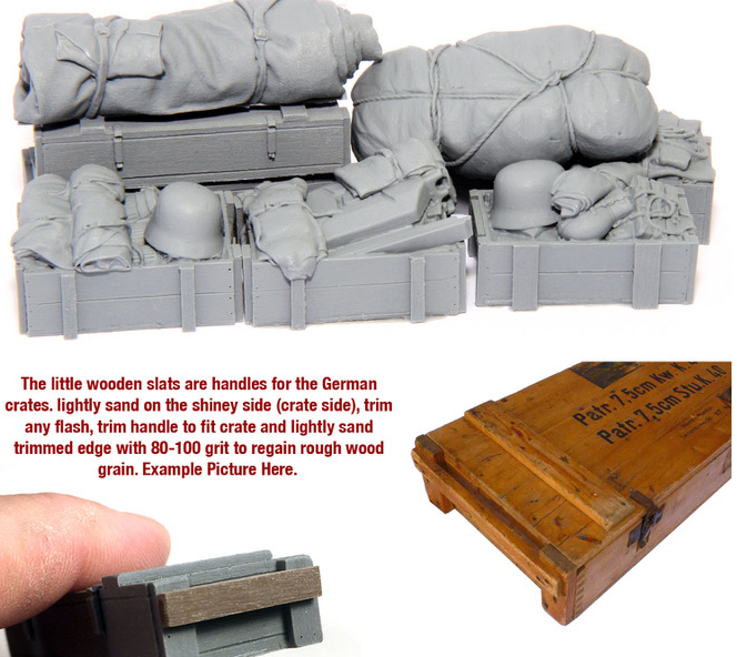 Value Gear 16GTB02 1/16 WWII German Tank Bits Set #2