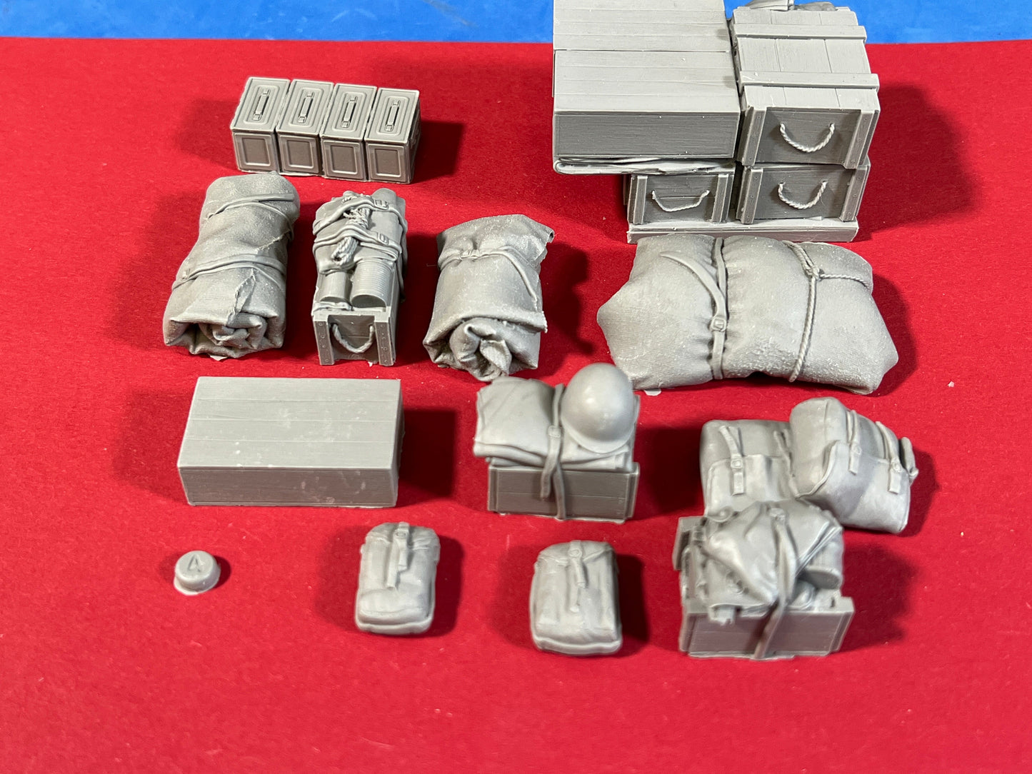 Value Gear 1/16 WWII 4x4 Stowage Set #1 for kit