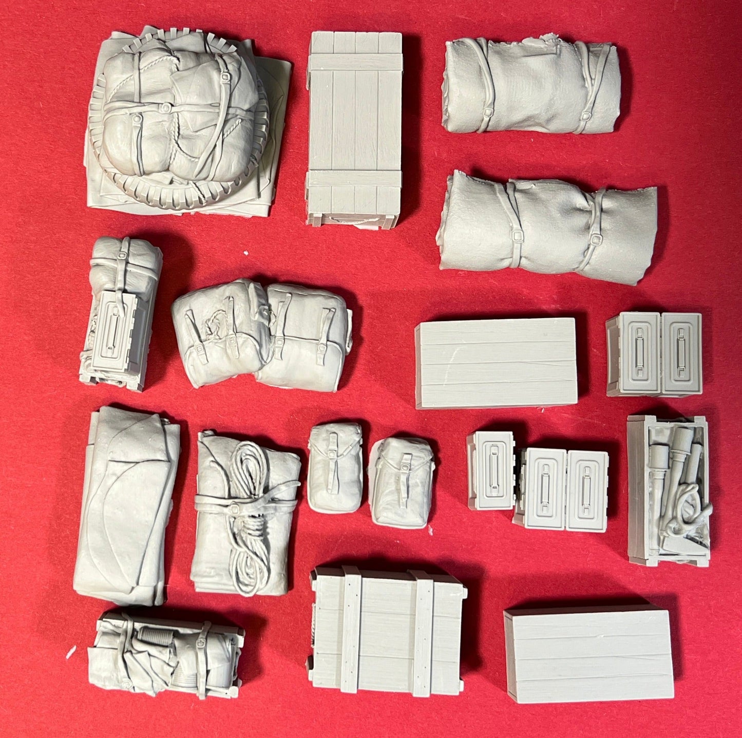 Value Gear ATB05 1/16 WWII 4x4 Utlity "Jeep" Stowage Set #2 for Takom kit