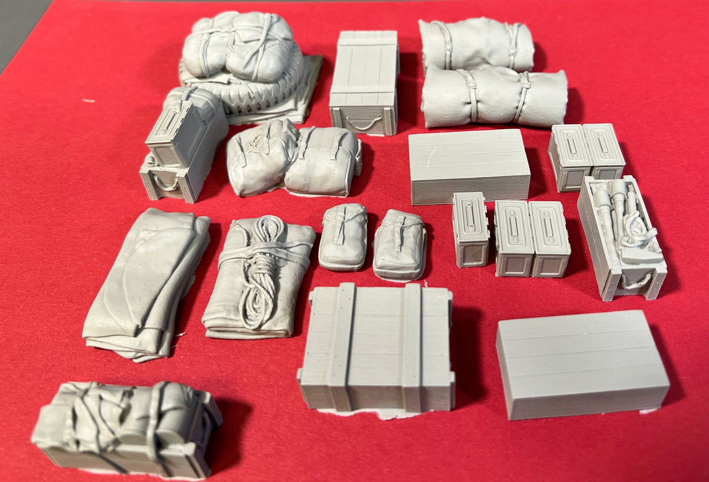 Value Gear ATB05 1/16 WWII 4x4 Utlity "Jeep" Stowage Set #2 for Takom kit