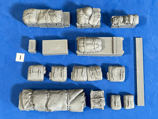 Value Gear 1/16  WWII Sherman Stowage Set #1 for "Andy's Sherman"