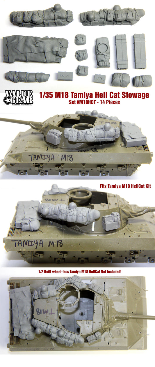 Value Gear  1/35 M18 Hellcat Stowage Set ( for Tamiya kit)