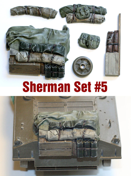 Value Gear  1/35 Sherman Engine Deck & Stowage Set #5